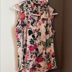 Banana Republic Multicolor Floral Blouse